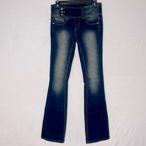 Vintage Y2K BDG Dark Wash Boot Cut Low Rise Jeans 25